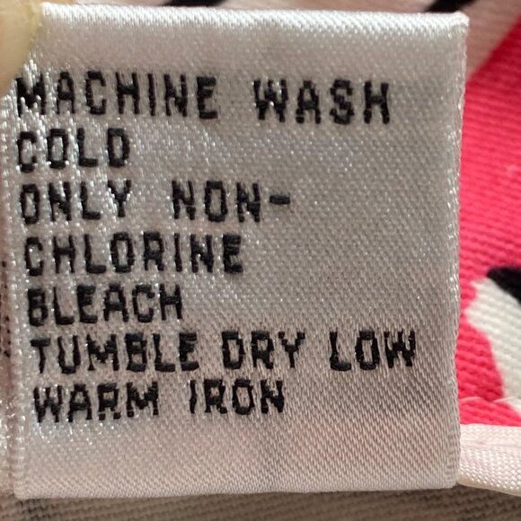 Talbots Pants‎ Women's 10 Multicolor Abstract Print Stretch Capri 30x25 Cropped - Picture 7 of 13